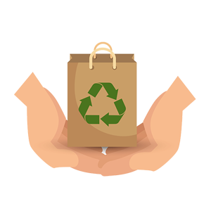 Eco-friendly, fully recyclable packaging designed with sustainability in mind.