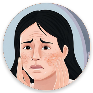 When experiencing dry, dehydrated skin.