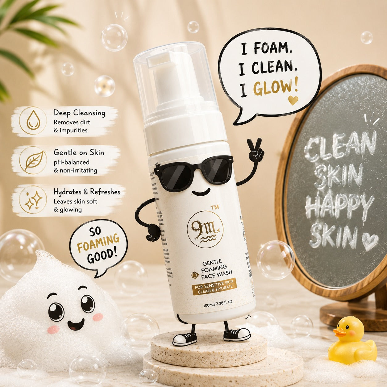 9M GENTLE FOAMING CLEANSER