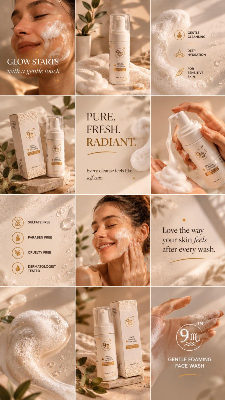 9M GENTLE FOAMING CLEANSER