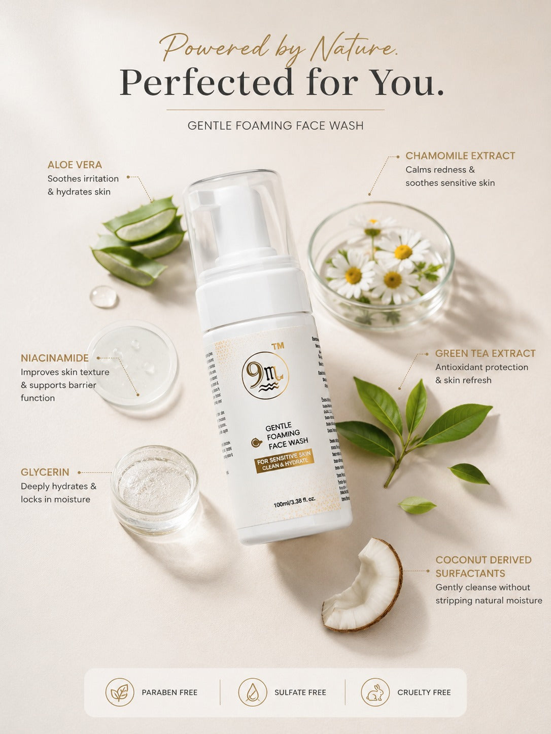 9M GENTLE FOAMING CLEANSER