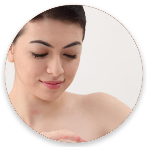 Softens and smooths the skin.