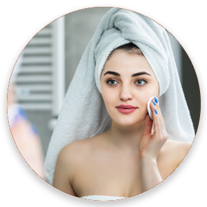 Improves skin elasticity and texture.