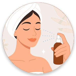 Reapply anytime when your skin feels dry or dull.