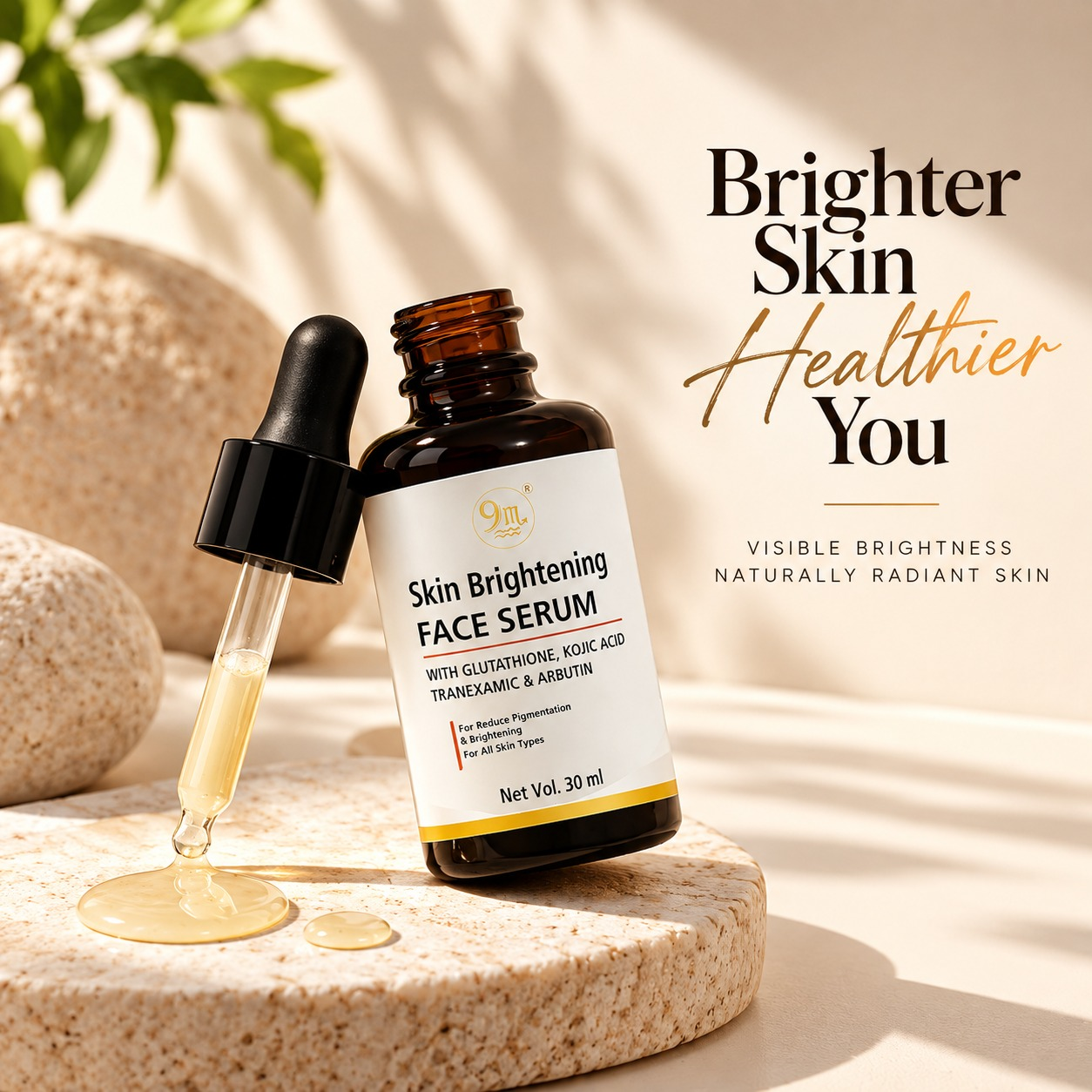 9M SKIN BRIGHTENING FACE SERUM 30ml